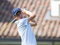 web z20160831 0653 UNDER16 2016 1  Wednesday, august 31, 2016 - Golf Club Le Betulle, BIELLA (Italy):  Nicholas Aceti on the tee No.1 - Copyright © 2016 Roberto Caucino