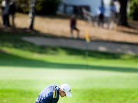 z20160831 0631  Wednesday, august 31, 2016 - Golf Club Le Betulle, BIELLA (Italy): Ludvig Eriksson (SWE) plays his third shot on No. 9 during the secound round of the 10th Reply Italian International Under 16 Championship ‘Teodoro Soldati Trophy’ - Copyright © 2016 Roberto Caucino